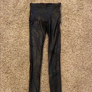 Spanx faux leather leggings